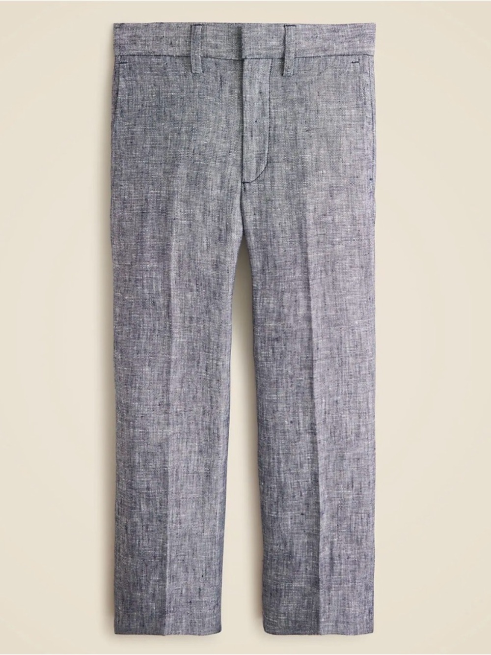 NWT- NEW Crew Crewcuts Boys' Lightweight Gray linen Suit Jacket & Pants Set - Picture 9 of 9